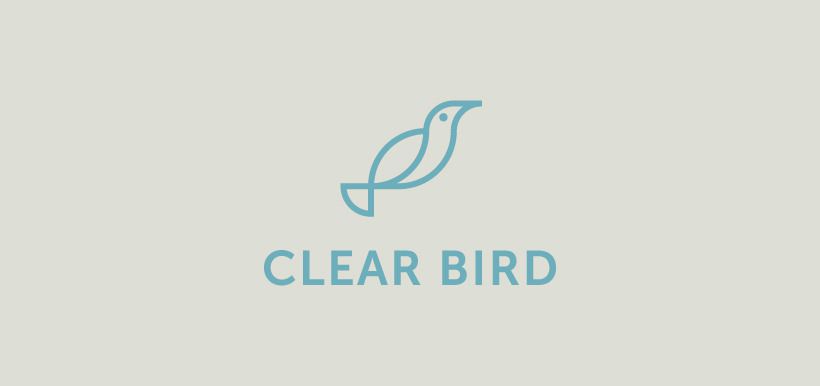 clear-bird-logo-design