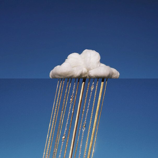 Cloud + golden shower Mash by Stephen Mcmennamy