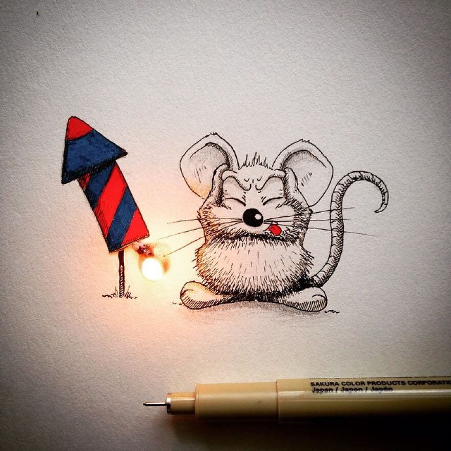 rikiki-mouse-want-tobe-part-of-real-life-with-diwali-rocket