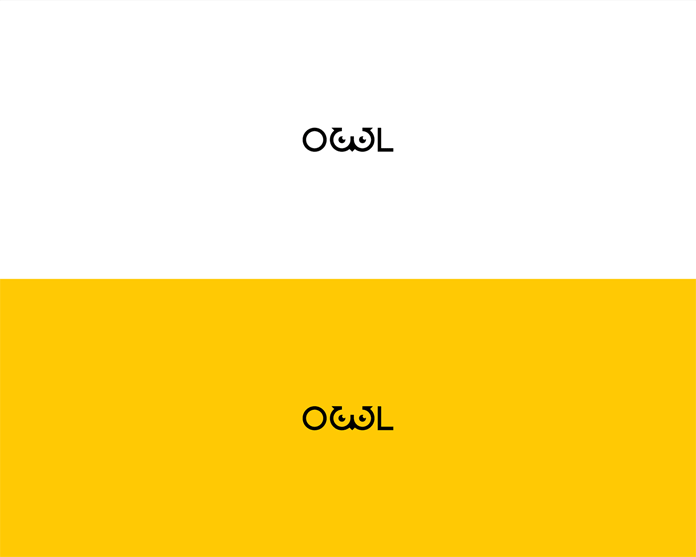 Animal Wordmarks Owl Shaped Logo Designs by Shibu PG
