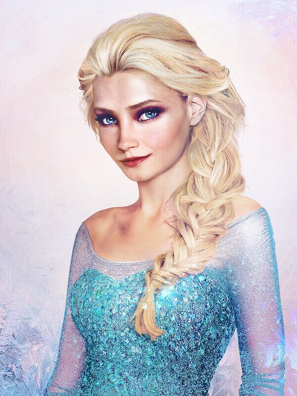 Queen Elsa from Frozen Real Life Disney Girls Esmeralda Jirka Vaatainen