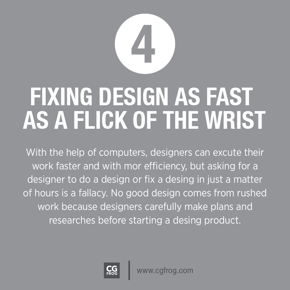 4. Fixing design as fast as a flick of the Wrist