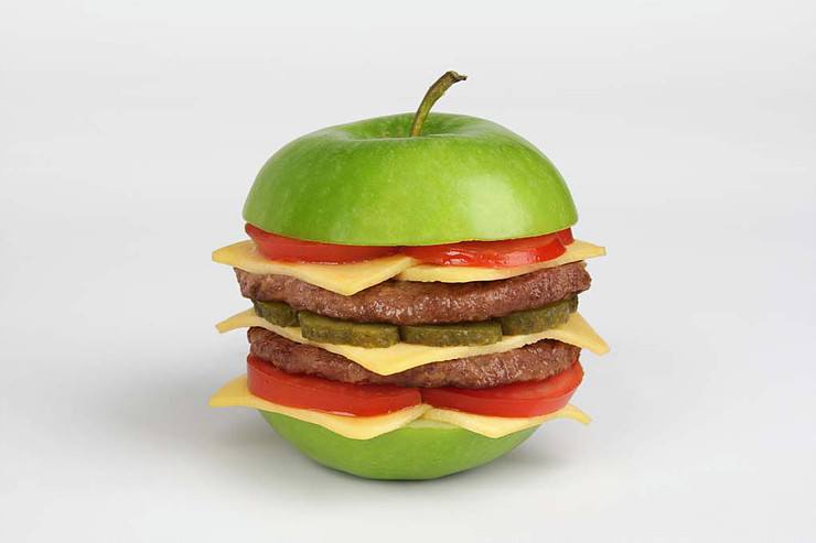 Apple Burger © Martin Roller
