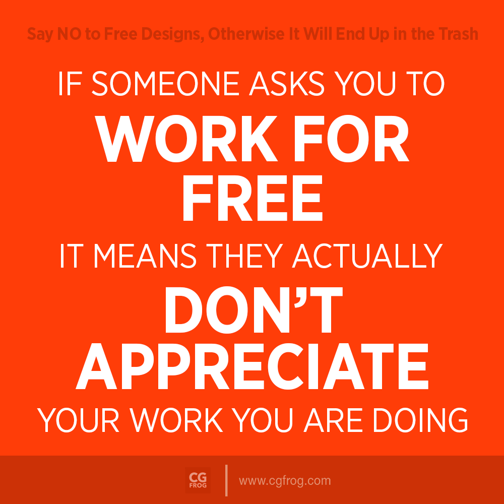 Say No to Free Designs