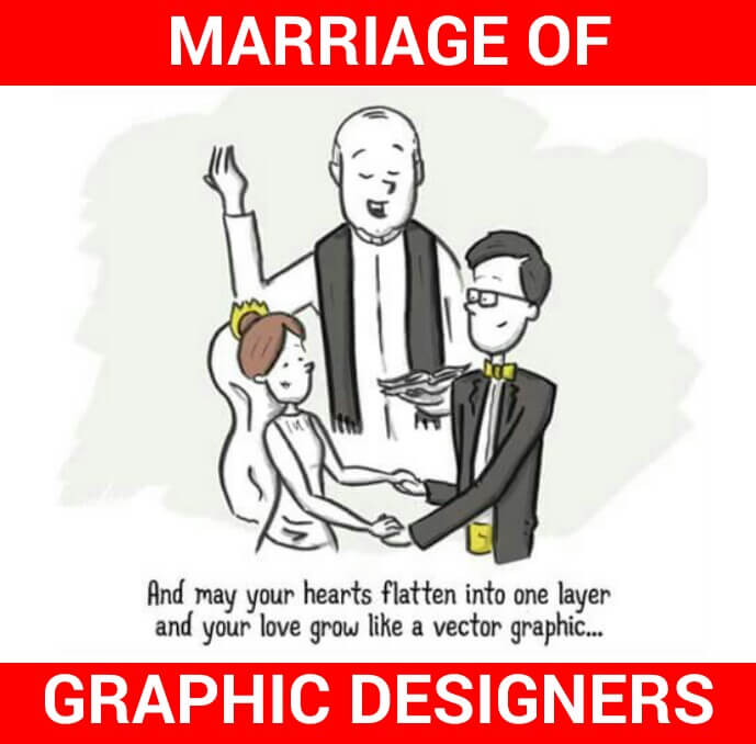 Marriage of Graphic Designers