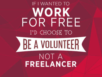 Freelance Work, Work for Free