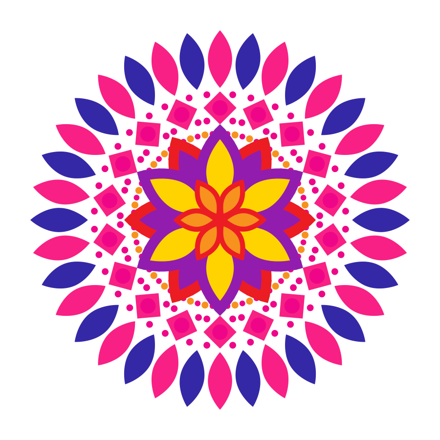 Awesome Minimal Rangoli Designs