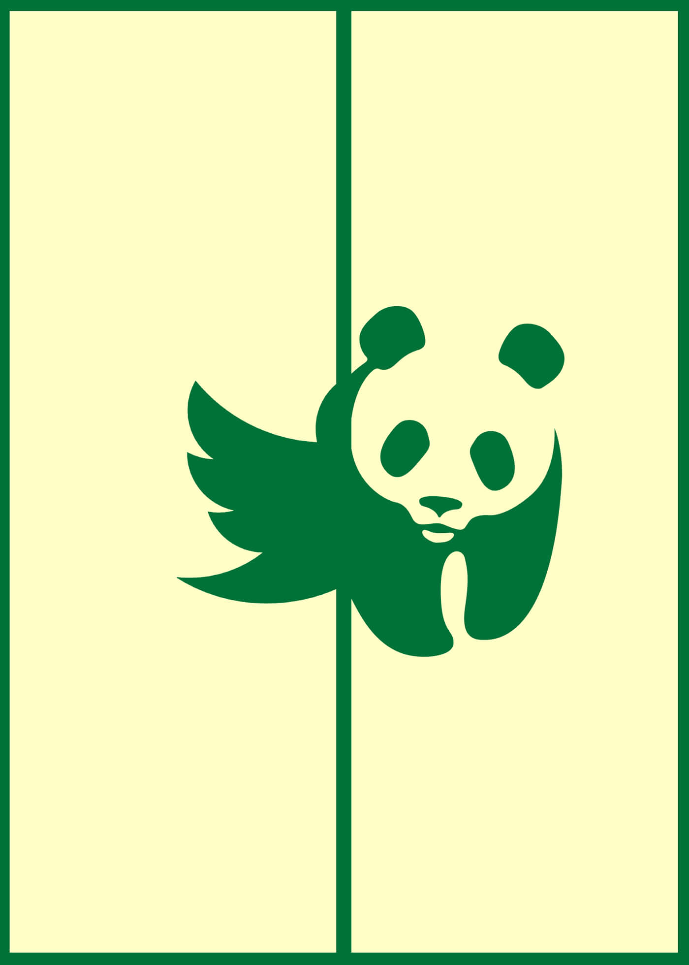 14 Twitter + WWF-Logo- Mashup