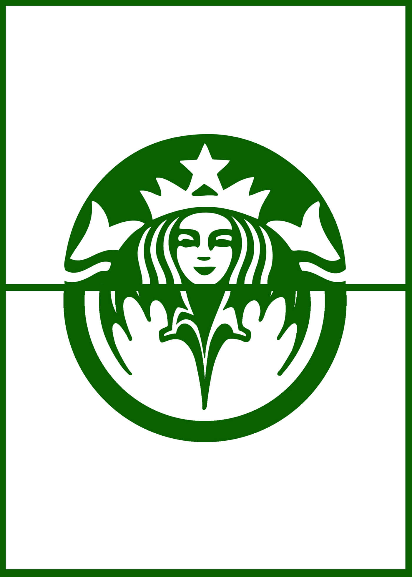 4 Starbucks + Bacardi-Logo- Mashup
