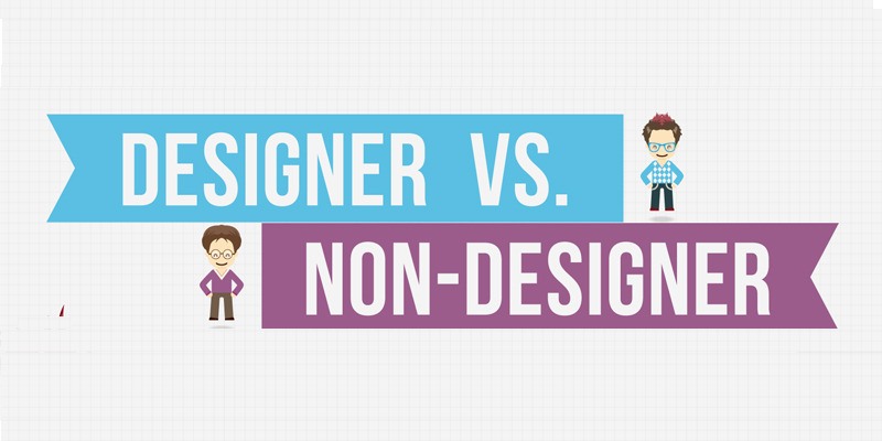Infographic Designer vs Non Designer Humor
