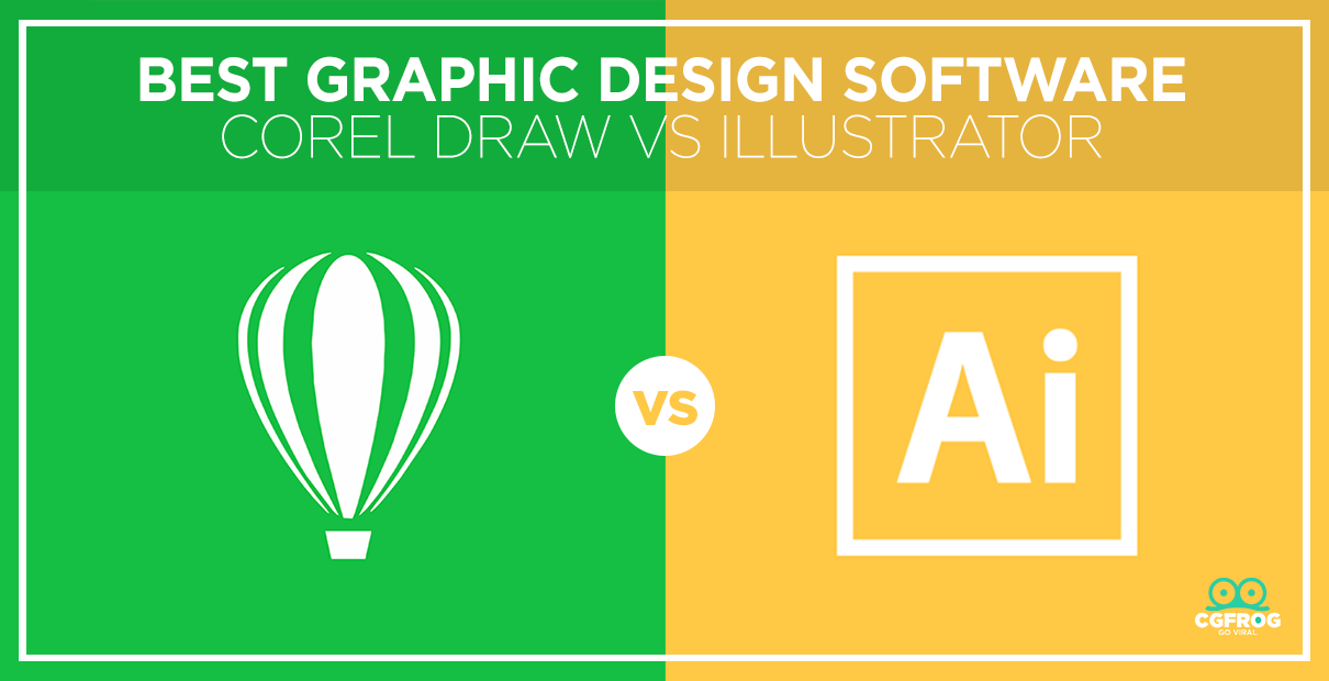 Adobe Illustrator VS Corel Draw, Mana yang Lebih Bagus? Seiket