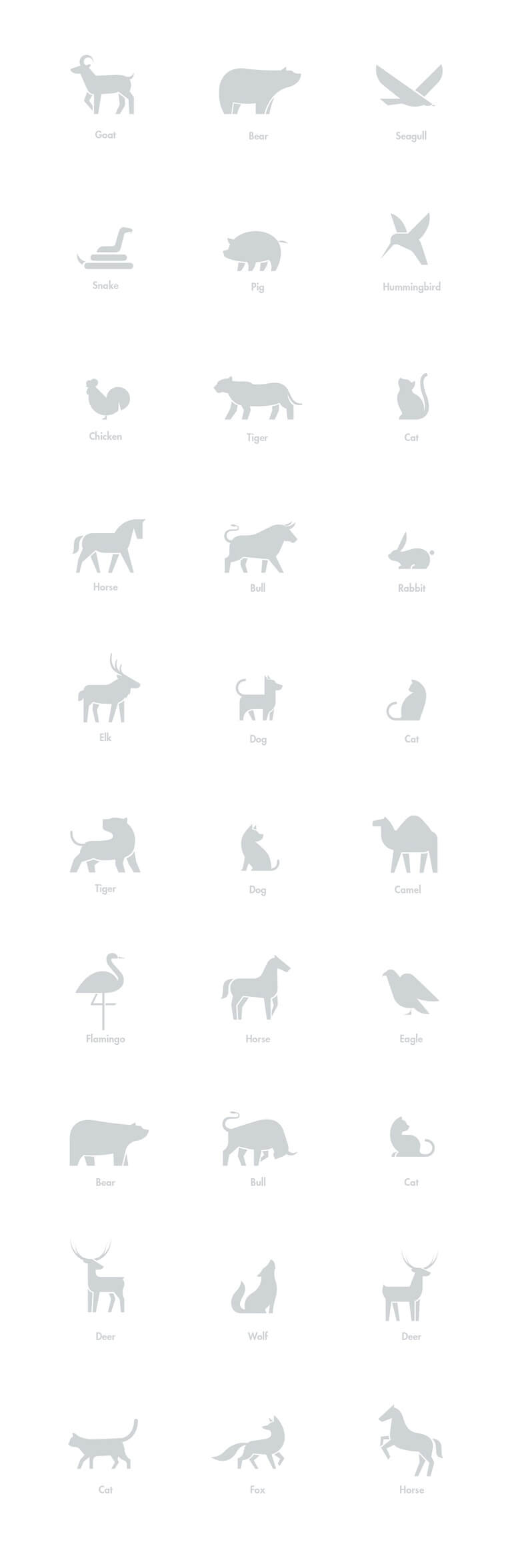 Clean-Minimalist-Animal-Logos-and-Their-Design-Process