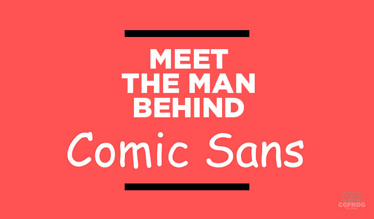 Man Behind Comic Sans