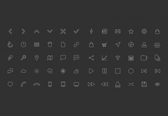 40 Free Icon Sets to Download in 2018 | CGfrog