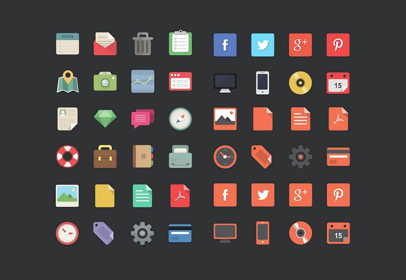 40 Free Icon Sets to Download in 2018 | CGfrog