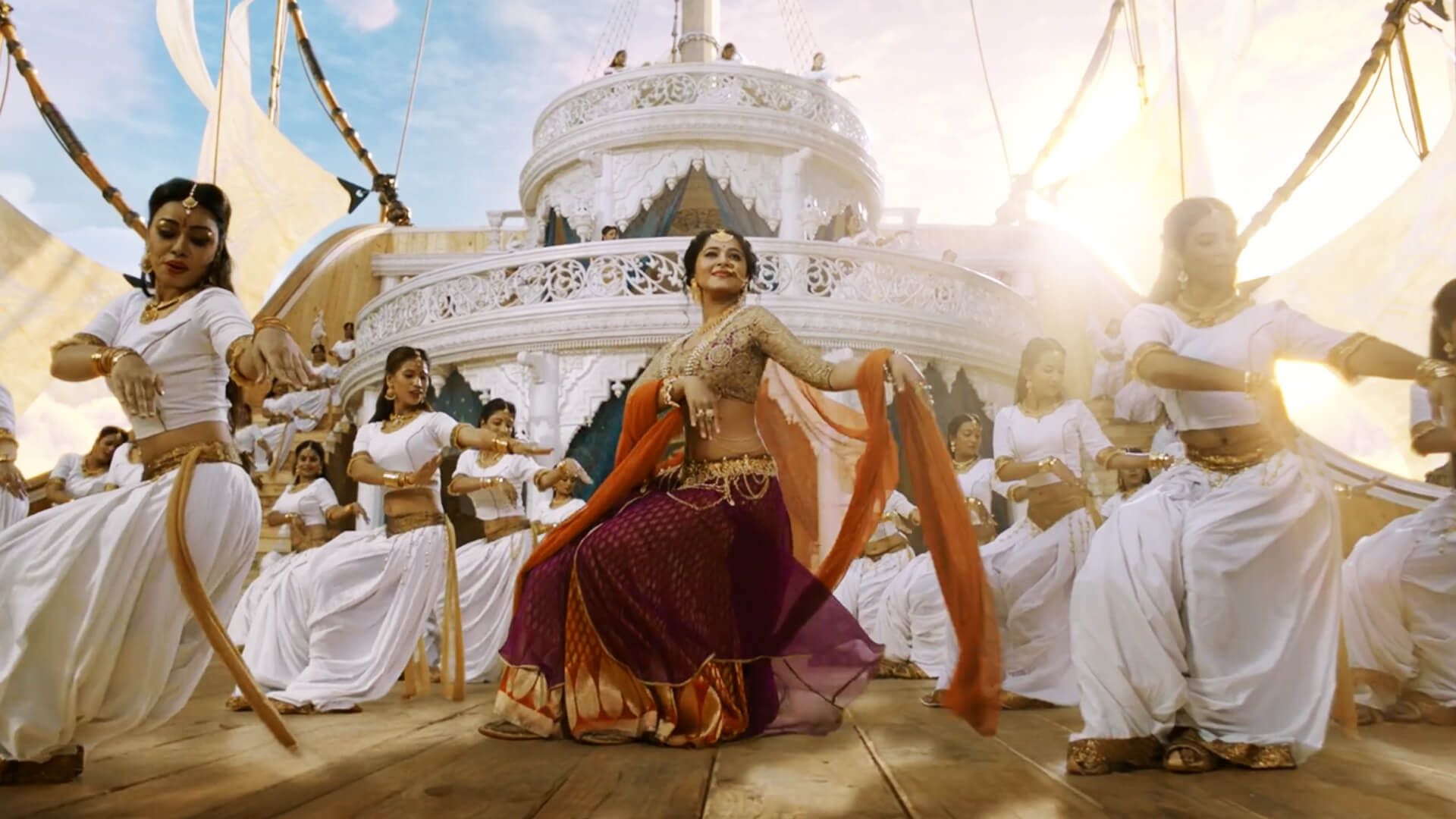 Baahubali 2 Images Anushka Dancing