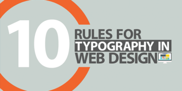 10 Rules of Typography in Web Design