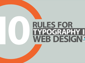 10 Rules of Typography in Web Design