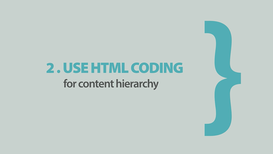 Use HTML Coding-Rules of Typography in Web Design