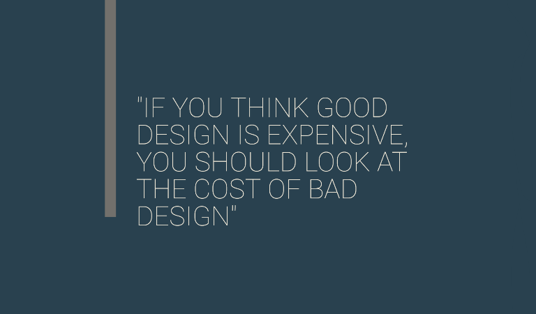 Good Design Doesn't Cost
