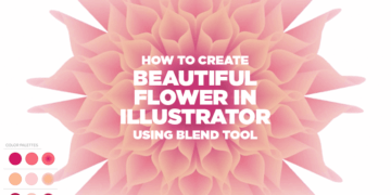 Create Beautiful Vector Flower in Illustrator