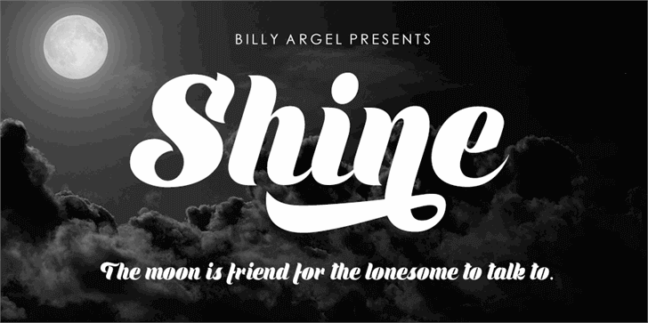 Download Shine Personal Use font