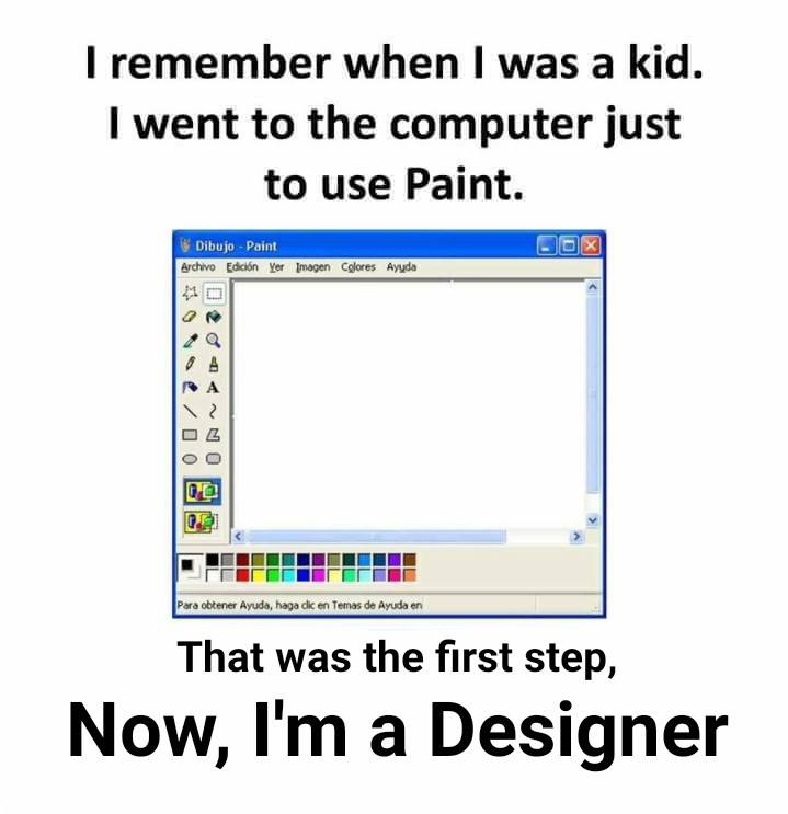 When I Was a Kid, I Went to The Computer Just to Use MS Paint