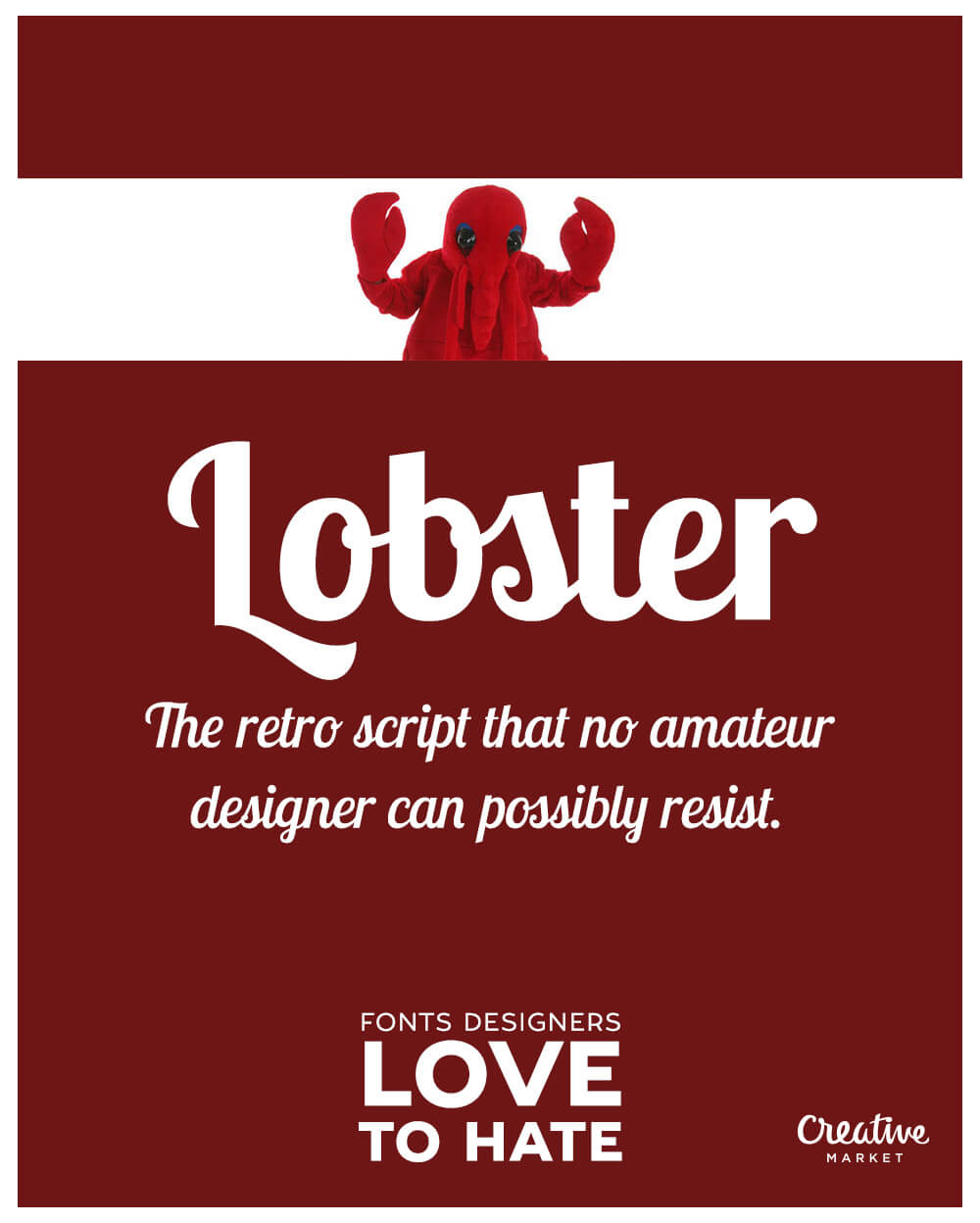 Worst Fonts Ever Lobster
