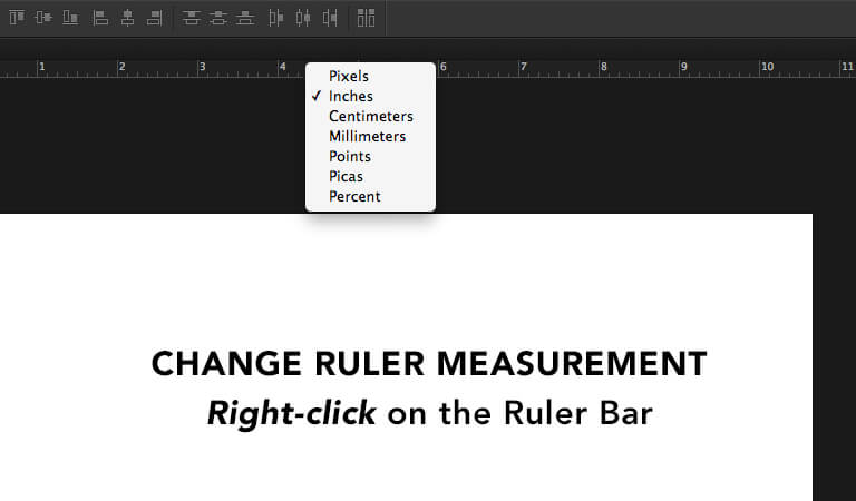 Change Ruler Measurement - Best Photoshop Hacks