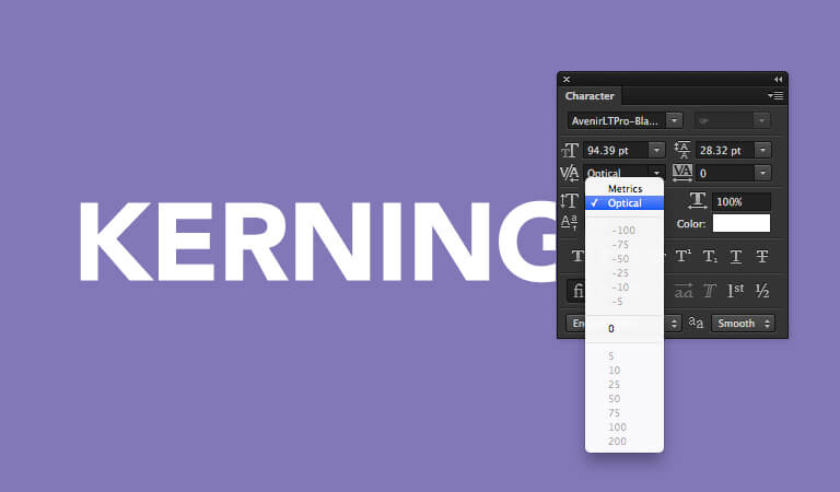 Fix Kerning with Optical Spaces - Best Photoshop Hacks