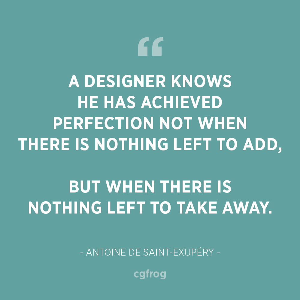 Inspirational Quotes about Design and Creativity Antoine de Saint-Exupéry