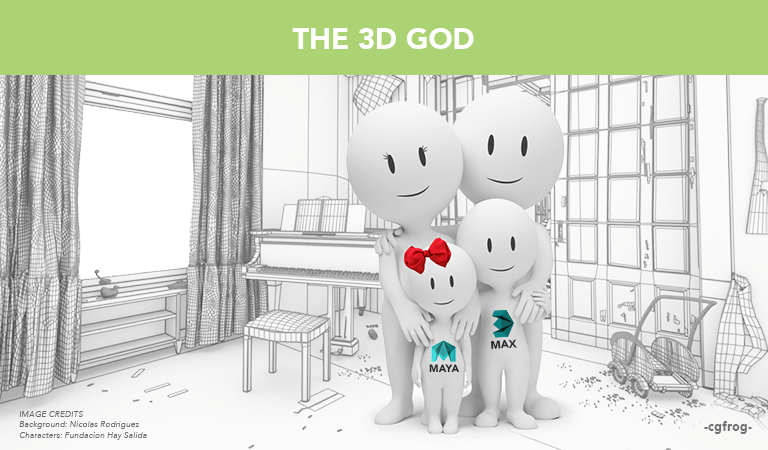Types of Graphic Designers 3D GoD