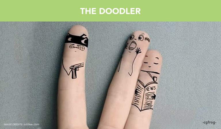 Types of Graphic Designers The Doodler
