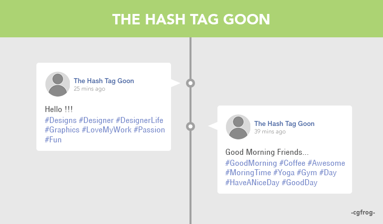 Types of Graphic Designers Hash Tag Goon