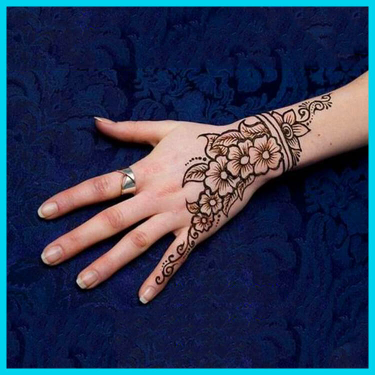 Rajasthani Mehandi Designs (मेहंदी डिजाइन)