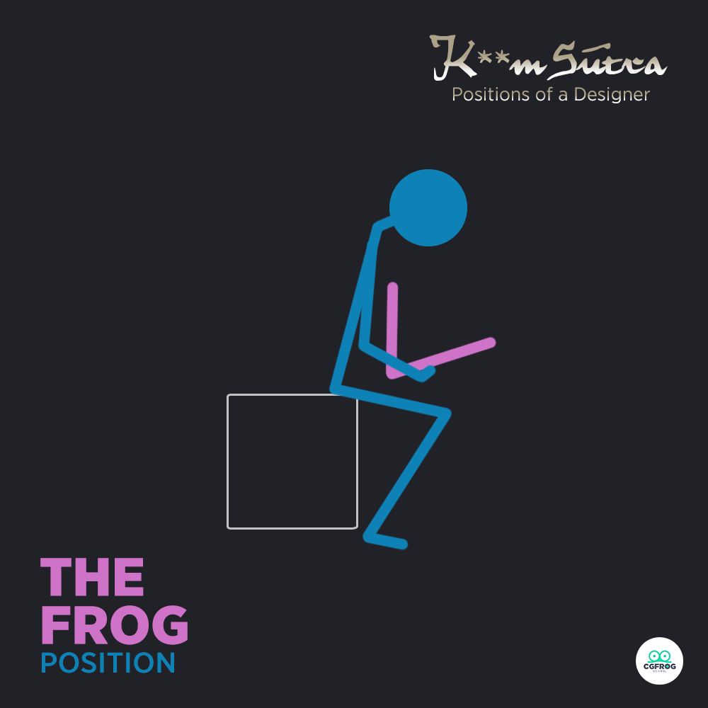 21 The Frog K**m-Sutra positions of a designer