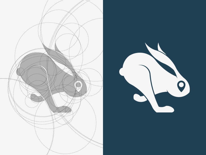 Creative Rabbit Logo Design Examples by Davide Fisciano