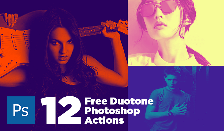 Download Free Duotone Photoshop Actions