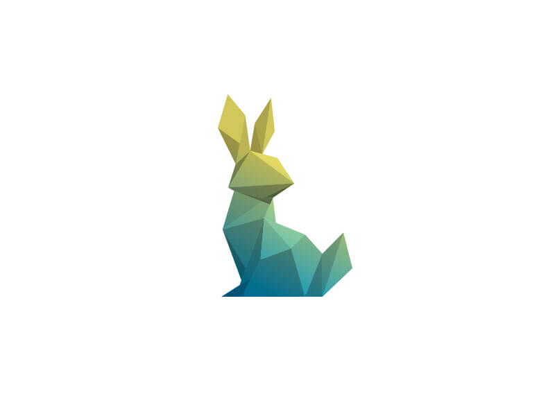 Creative Rabbit Logo Design Examples by Bradley F Edwards