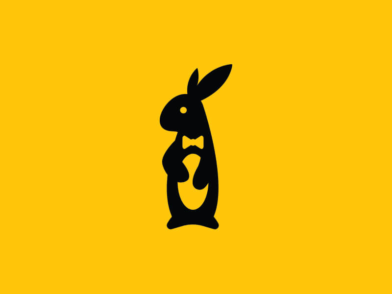 Creative Rabbit Logo Design Examples by hunap_studio
