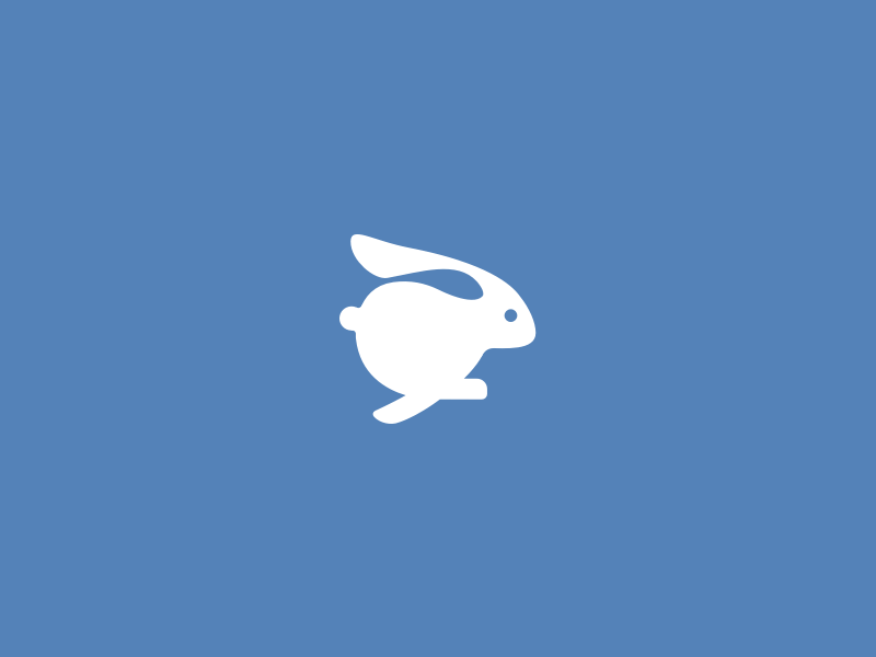 Creative Rabbit Logo Design Examples by Eyal Carmi