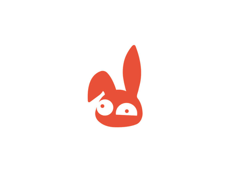 Creative Rabbit Logo Design Examples by Mathew Vernon