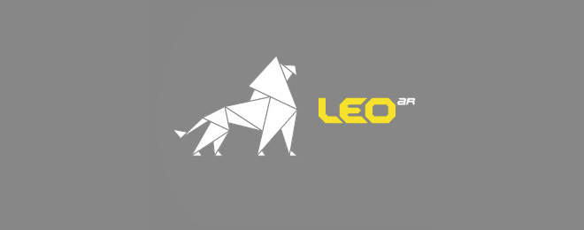 LEO AR Lion Logo Design Examples