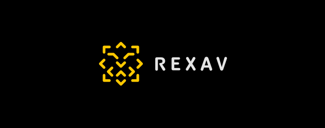 Rexav Lion Black Lion Logo Design Examples