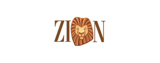 Zion Lion Logo Design Examples