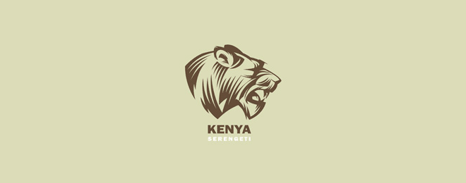 Kenya Lion Logo Design Examples