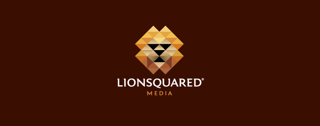 Lionsquared Media Lion Logo Design Examples