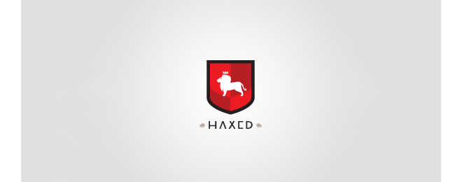 Haxed Lion Logo Design Examples