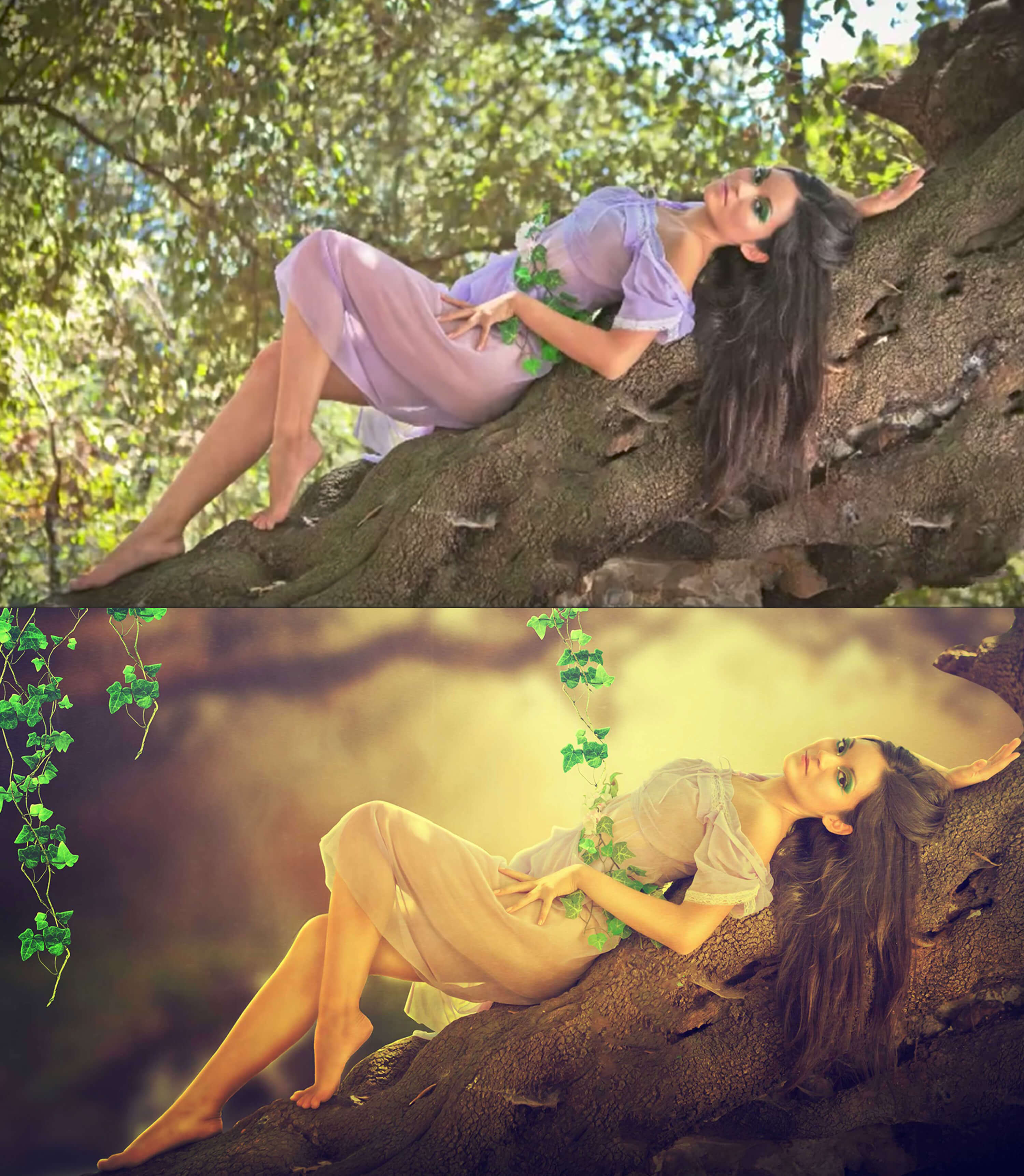 Before and After Photoshop Workflow