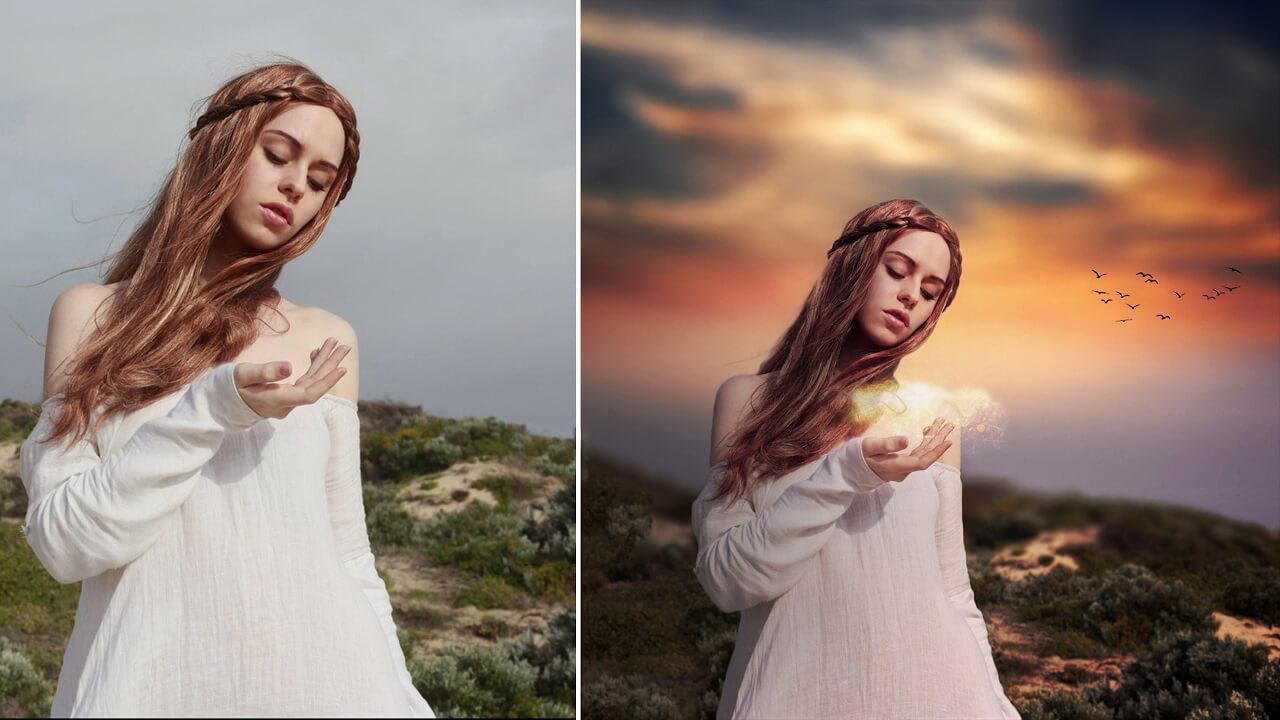 Before and After Photoshop Workflow